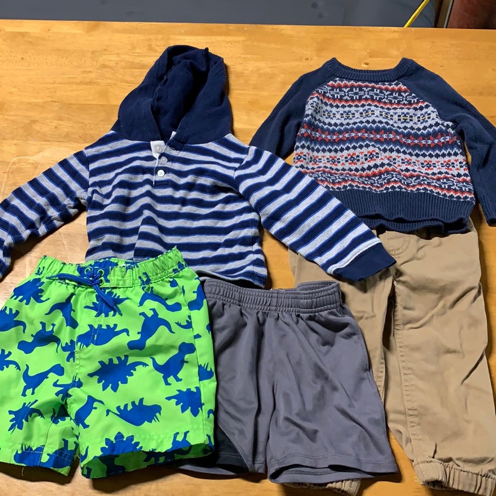 Bulk quantities 18 month toddler clothes